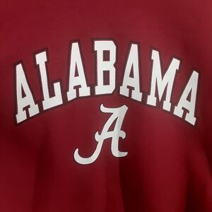 Alabama Crimson Tide Adult Mens S Red Crewneck Sweatshirt NCAA